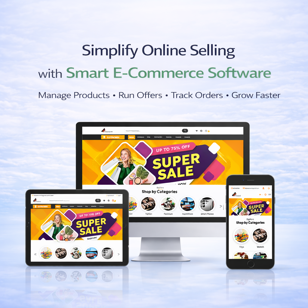Fablead Technolabs ecommerce management dashboard