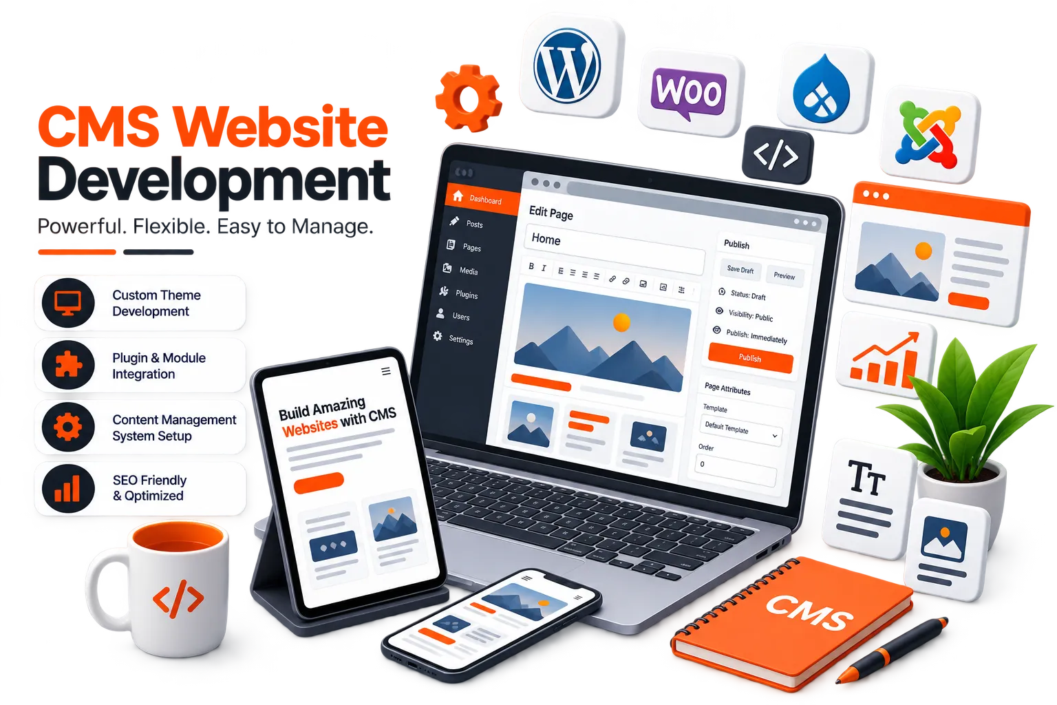 CMS Website Development Services