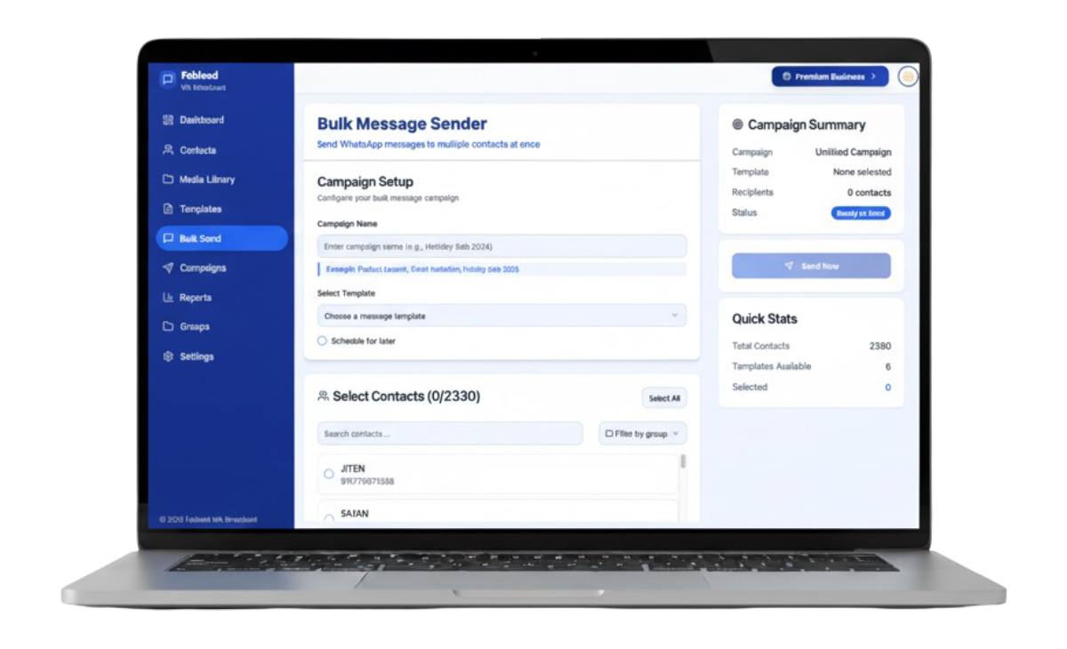 WhatsApp Bulk Sender